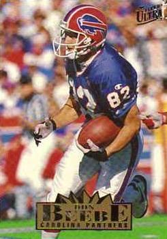 Don Beebe Carolina Panthers 1995 Ultra Fleer NFL #33